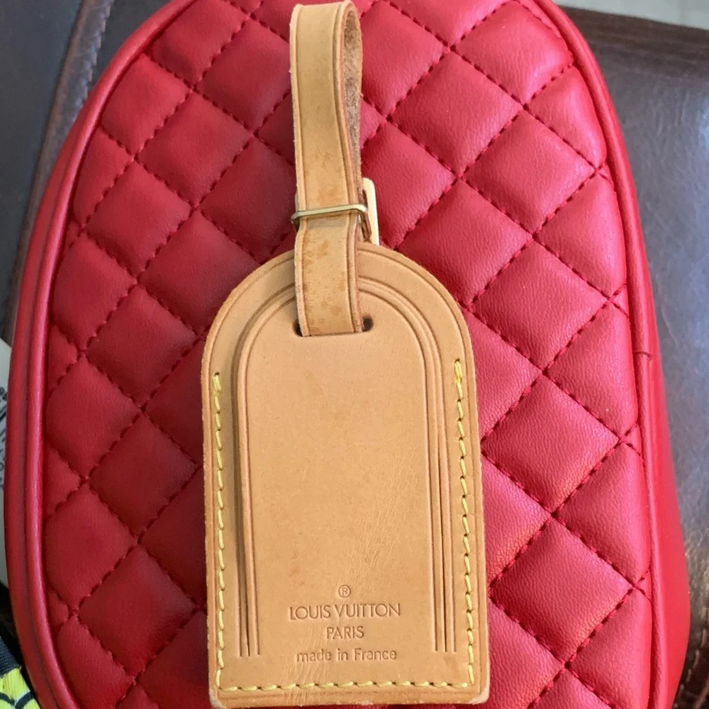 Louis Vuitton luggage tag